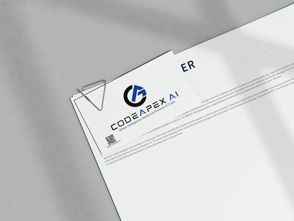 Business card mockup